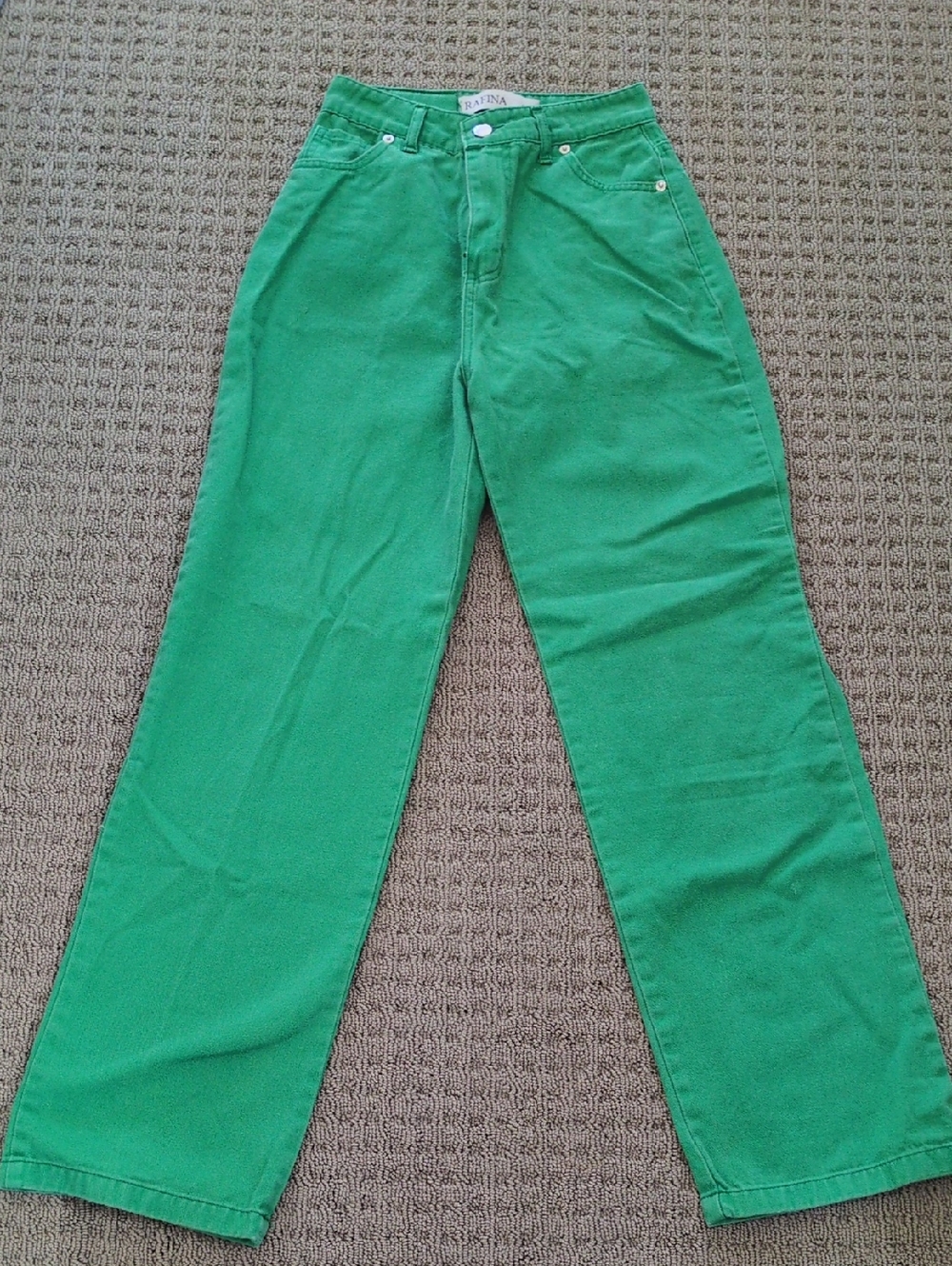 Green Wide-Leg Pants
